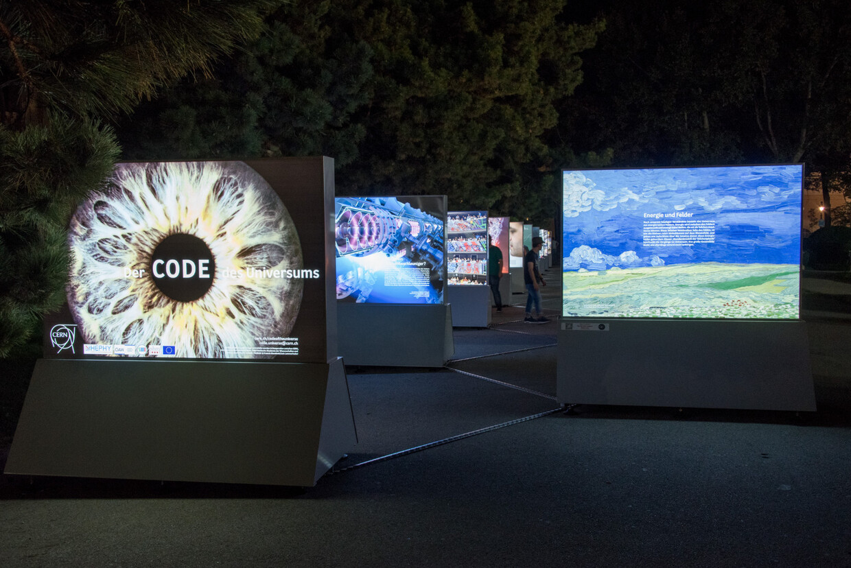 Ausstellung Code des Universums CERN